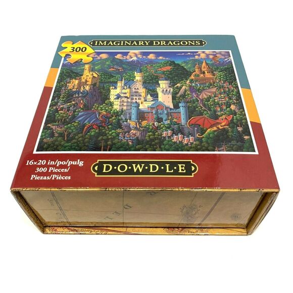 Dowdle Jigsaw Puzzle Imaginary Dragons 300 Pcs 16 x 20 in New Great for to Gift - Picture 12 of 12